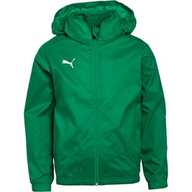 Buy Puma Junior Goal Training Rain Jacket Pepper Green Power Green