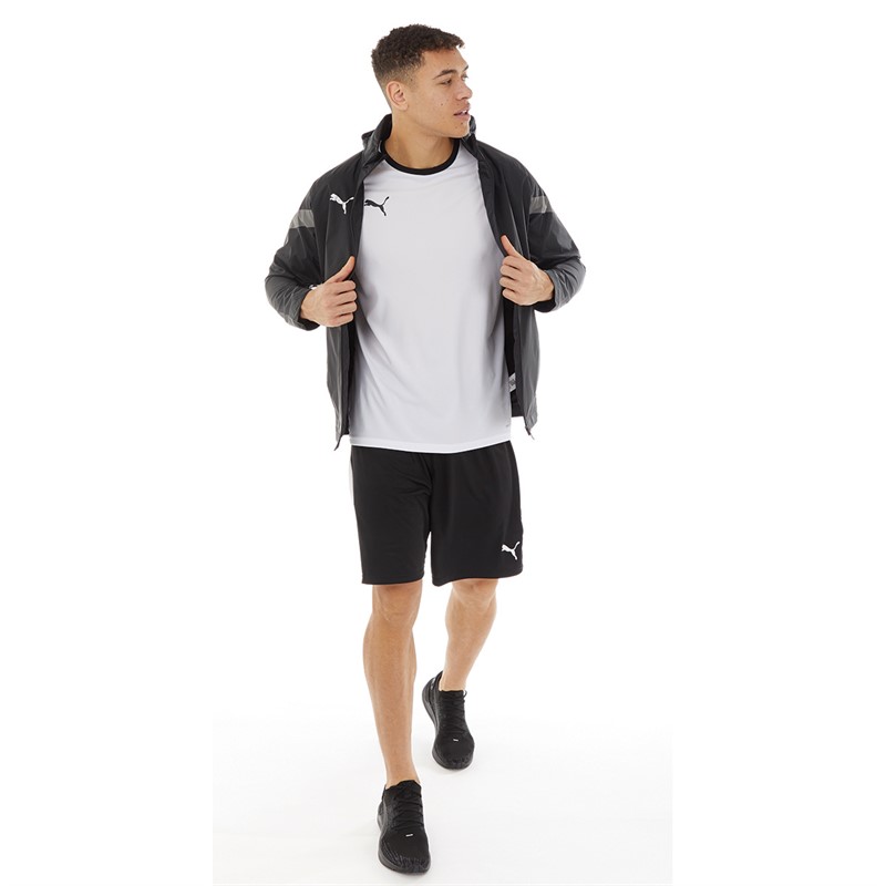 Puma Mens Puma Teamfinal All Weather Jacket Black