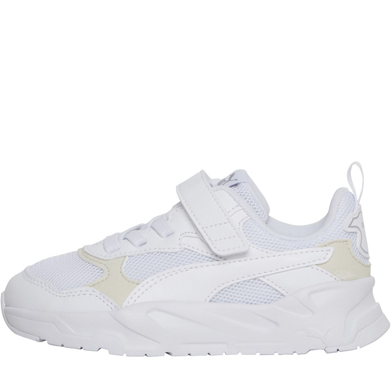 Puma trainers kids sales white