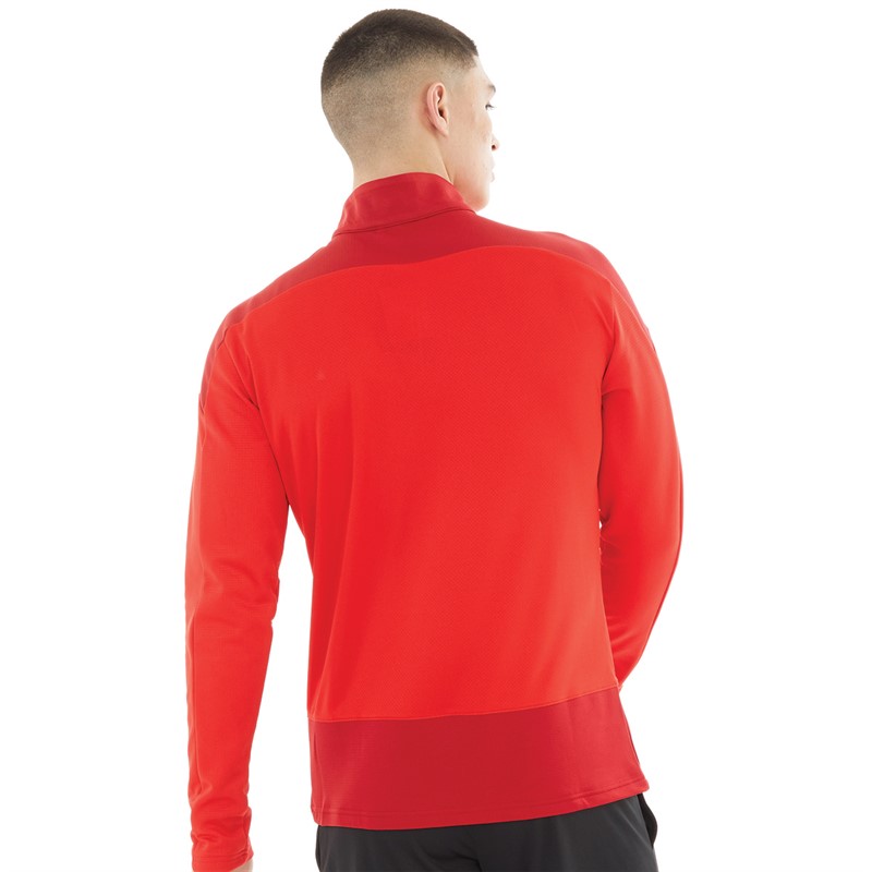 Puma Mens Goal 1/4 Zip Training Top Puma Red/Chili Pepper