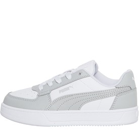 grey puma tennis shoes