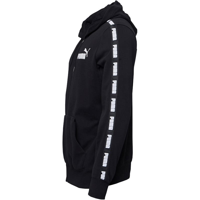 puma tape full zip hoodie