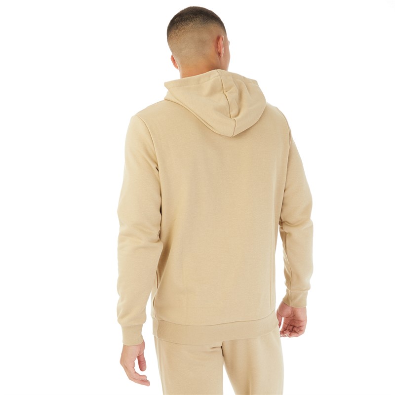 Puma Mens Sportstyle Fleece Hoodie Prairie Tan