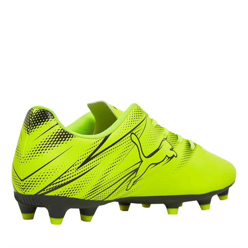 Puma Mens Attacanto FG/AG Firm/Artificial Ground Football Boots Electric Lime/Puma Black