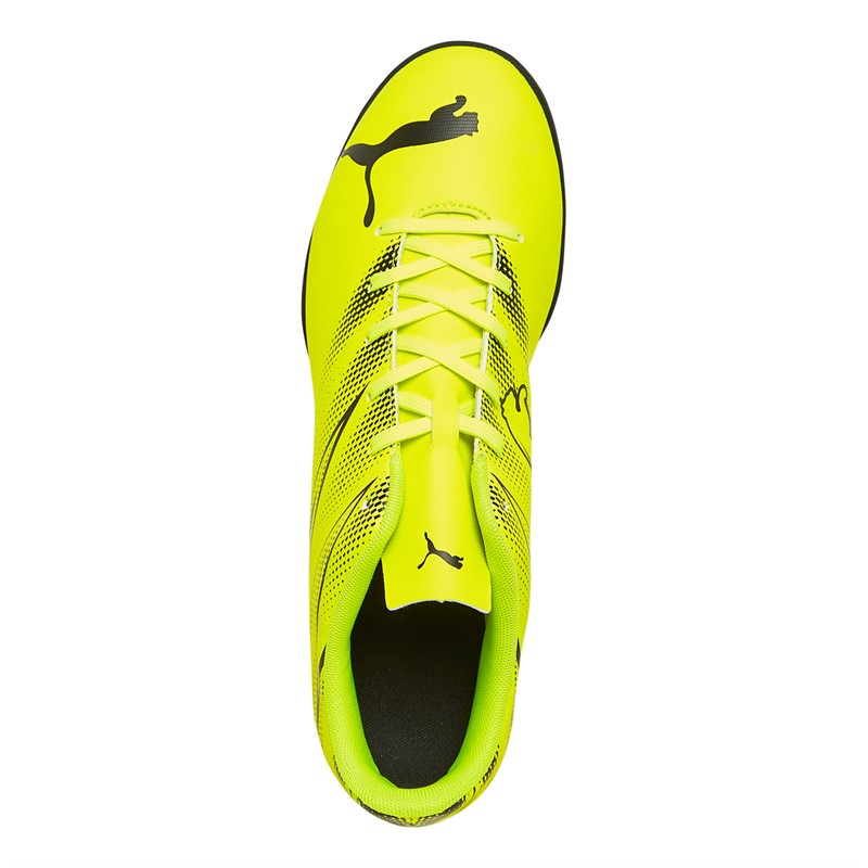 Puma Fodboldstøvler til Herre Attacanto TT Astro Elektrisk Lime/Puma Sort