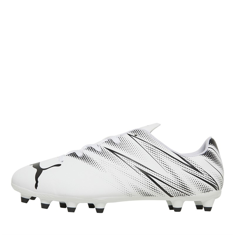 Puma Junior Attacanto FG/AG Football Boots Puma White/Puma Black