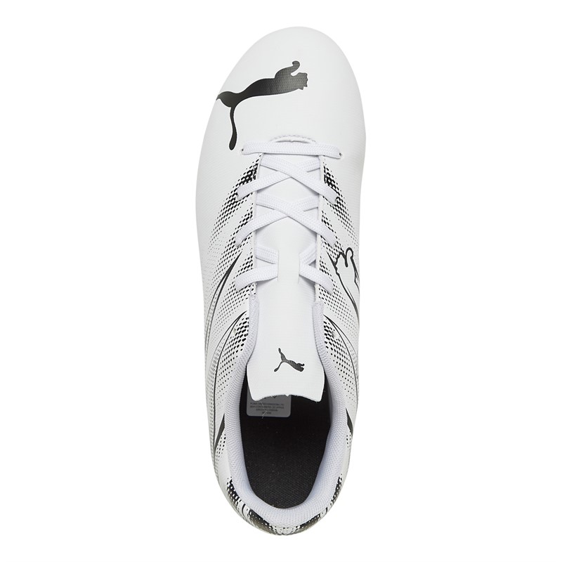 Puma Junior Attacanto FG/AG Football Boots Puma White/Puma Black