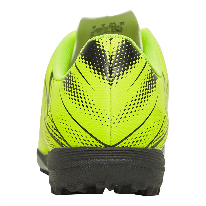 Puma Junior Attacanto TT Astro Football Boots Electric Lime/Puma Black