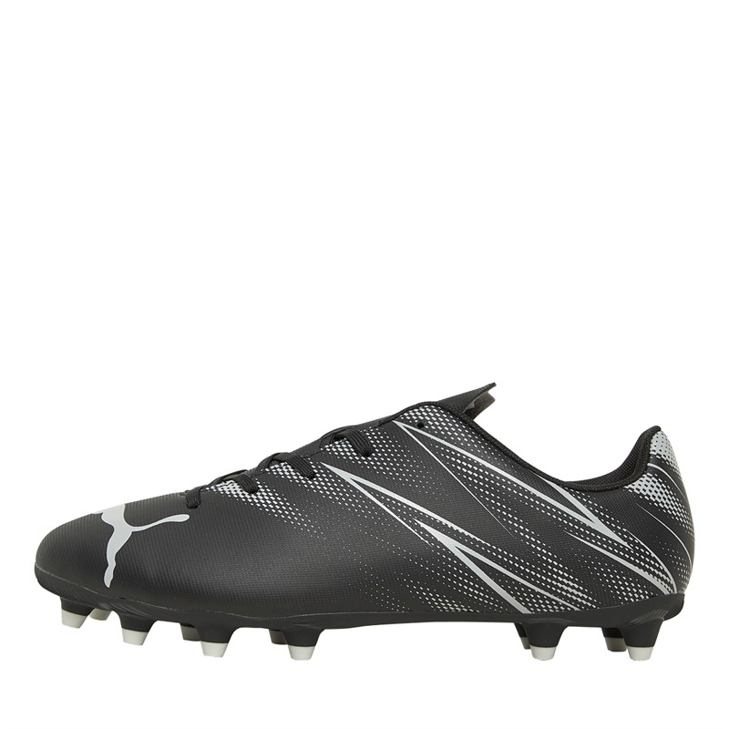 Buy Puma Junior Attacanto FG AG Firm Artificial Ground Football Boots Puma Black Silver Mist