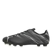 Puma Mens Attacanto FG/AG Firm/Artificial Ground Football Boots Puma Black/Silver Mist