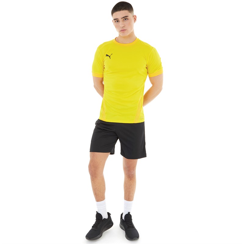 Puma Mens Goal 23 Jersey Cyber Yellow/Spectra Yellow