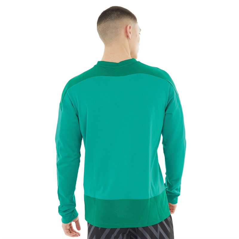 Puma Mens Goal Training Sweat Pepper Green/Power Green