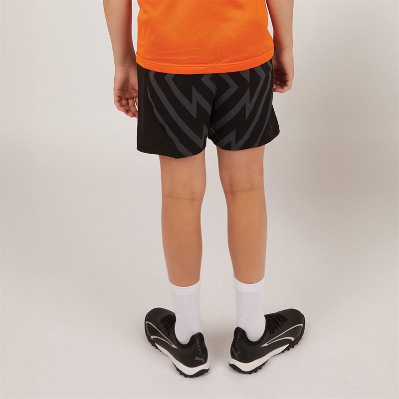 Puma Junior Boys Team Graphic Goalkeeper Shorts Puma Black