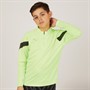 Puma Junior Boys Teamfinal Training 1/4 Zip Top Fizzy Lime/Puma Black/Puma Silver