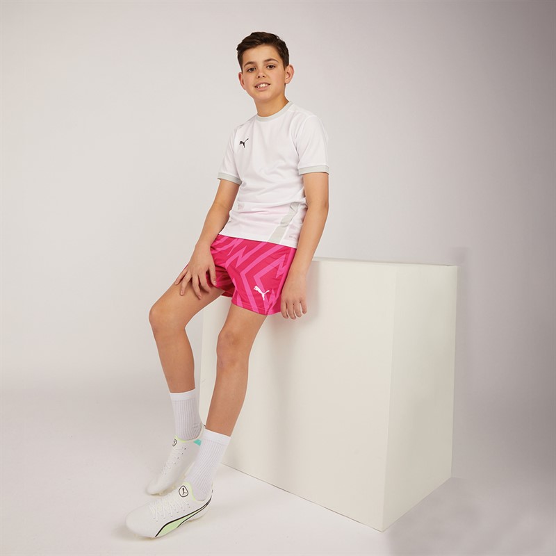 Puma Junior Boys Goal 23 Jersey Puma White/Gray Violet