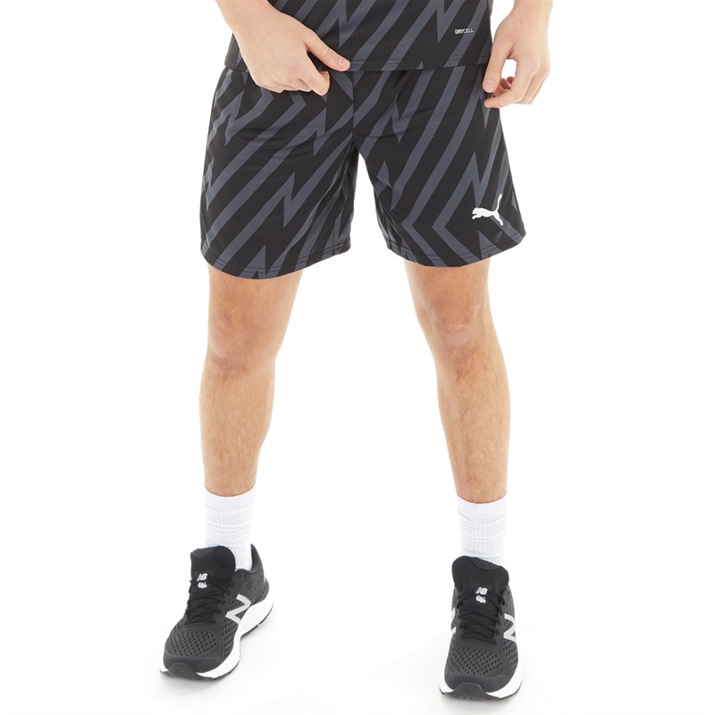 Puma Mens Team Graphic Goalkeeper Shorts Puma Black