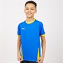Puma Junior Boys Goal 23 Jersey Electric Blue Lemonade/Cyber Yellow