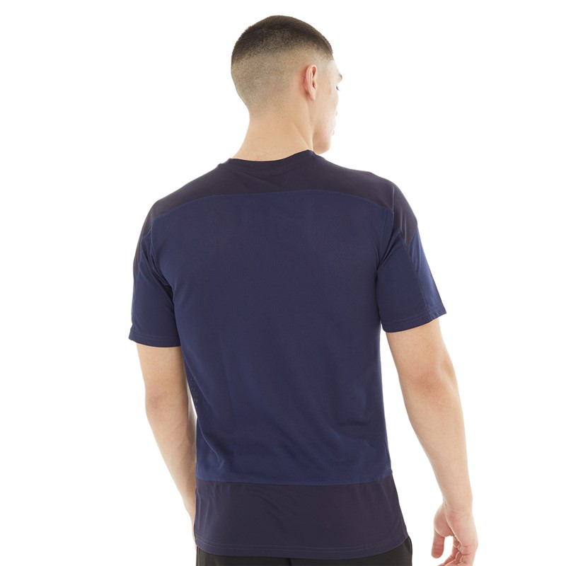Puma Mens Goal Training Jersey Peacoat/Puma New Navy