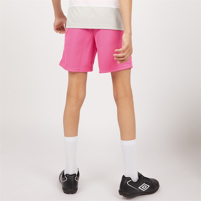 Puma Junior Boys Teamgoal 23 Knit Shorts Fluo Pink/Puma Black