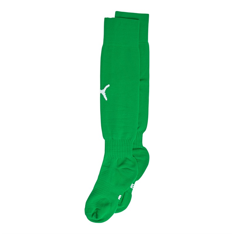 Puma Mens Team Graphic Goalkeeper Socks Grassy Green/Puma White