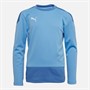 Puma Junior Boys Goal Training Sweat Team Light Blue/Blue Yonder