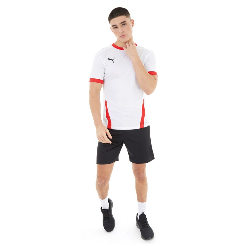 Puma Mens Goal 23 Jersey Puma White/Puma Red