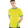 Puma Mens Goal 23 Jersey Cyber Yellow/Electric Blue Lemonade