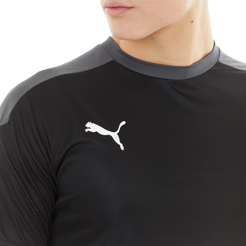 Puma Mens Goal Training Jersey Puma Black/Asphalt