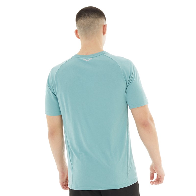 Puma Mens Teamfinal Casuals T-Shirt Mineral Blue