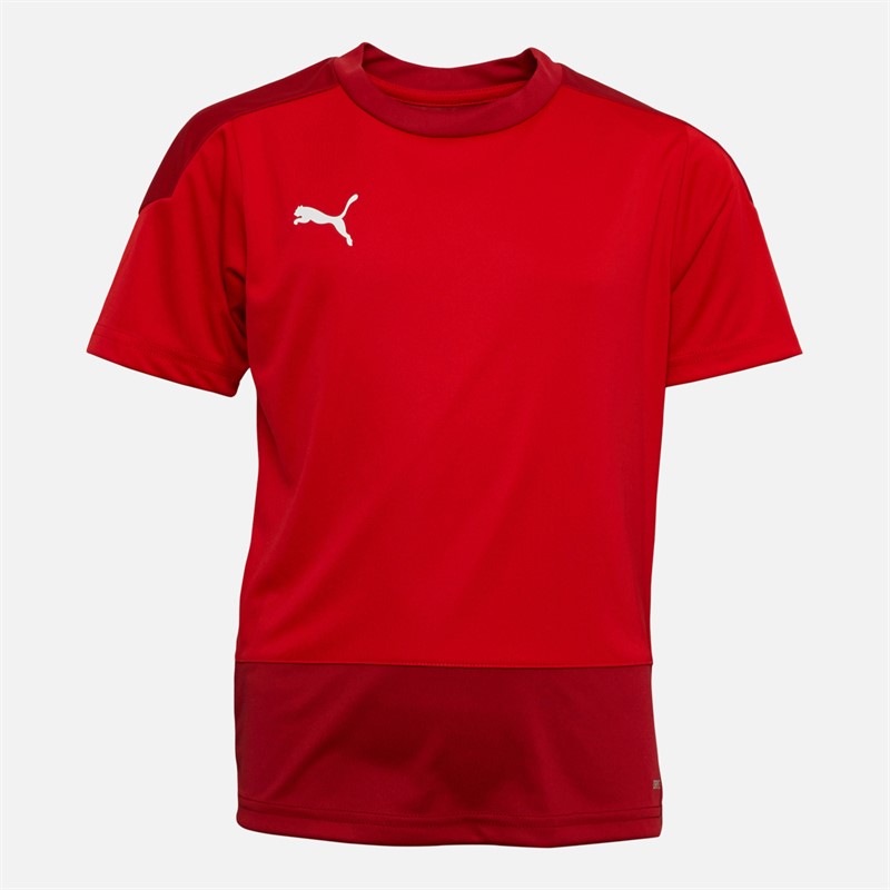 Buy Puma Junior Boys Goal Training Jersey Puma Red/Chili Pepper