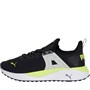 Puma Mens Pacer 23 Trainers Black/Grey/Green