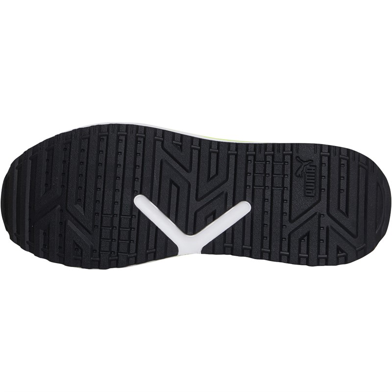 Puma Mens Pacer 23 Trainers Black/Grey/Green