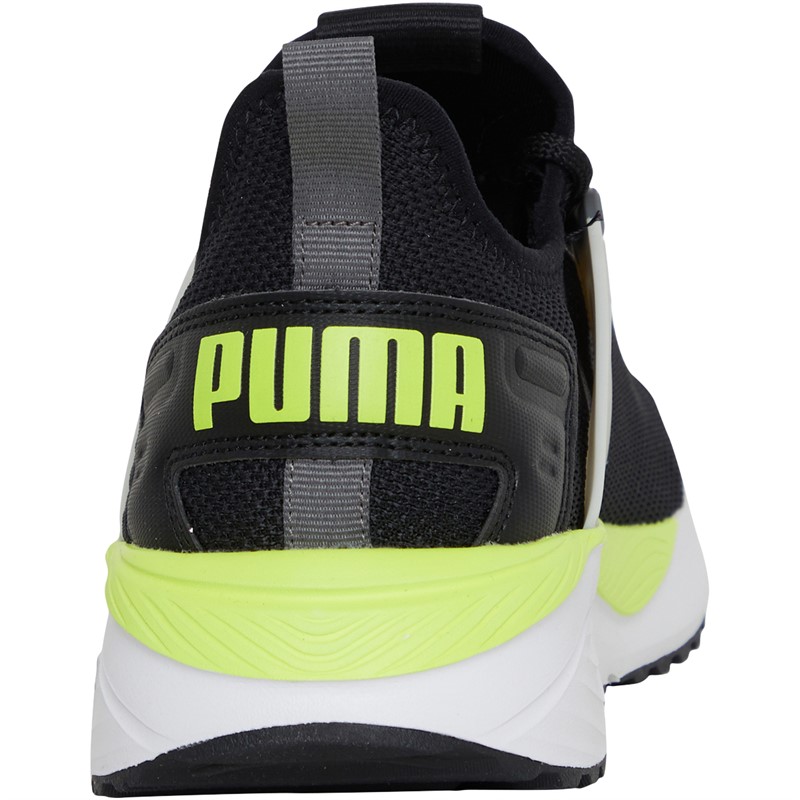 Puma Mens Pacer 23 Trainers Black/Grey/Green