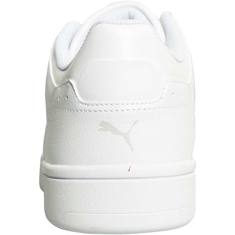 Puma Mens Rebound Joy Low Trainers White/White/Grey