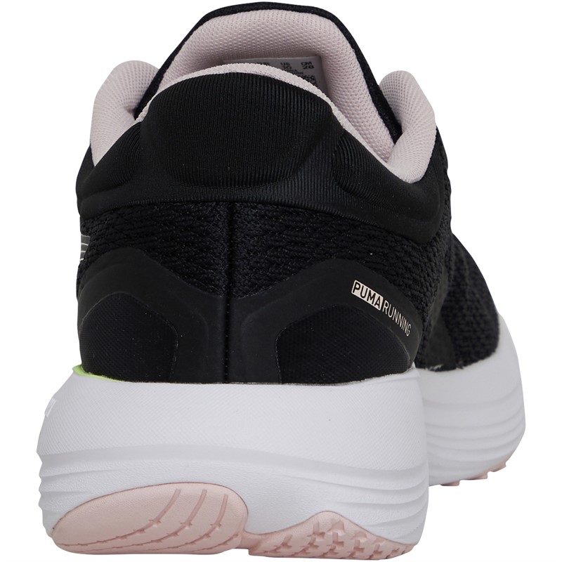 Puma Scend Pro Neutral Running Shoes Black/Pink/Green/White