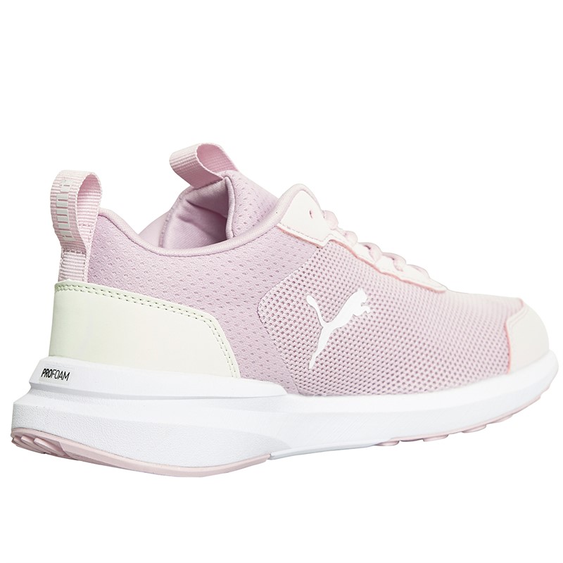 Puma Junior Girls Kruz Profoam Trainers Grapemist/Puma White