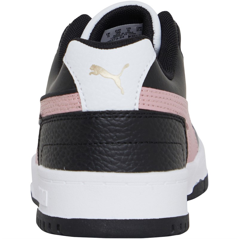 Puma RBD Game Low Trainers Black/Pink/White
