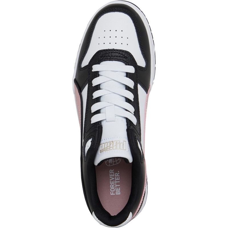 Puma RBD Game Low Trainers Black/Pink/White