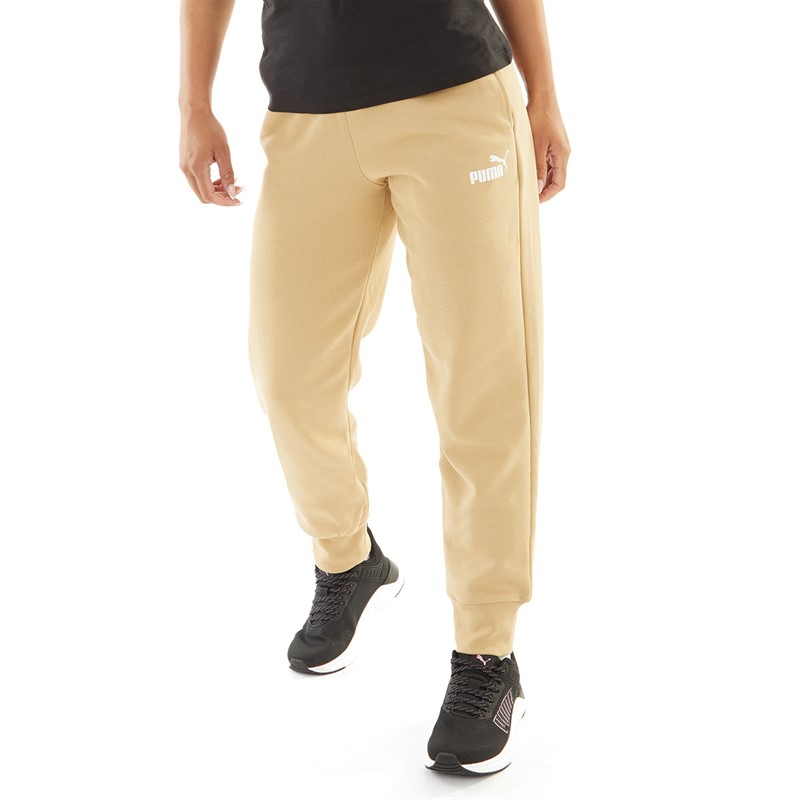 Puma Womens Essentials Sweatpants Sand