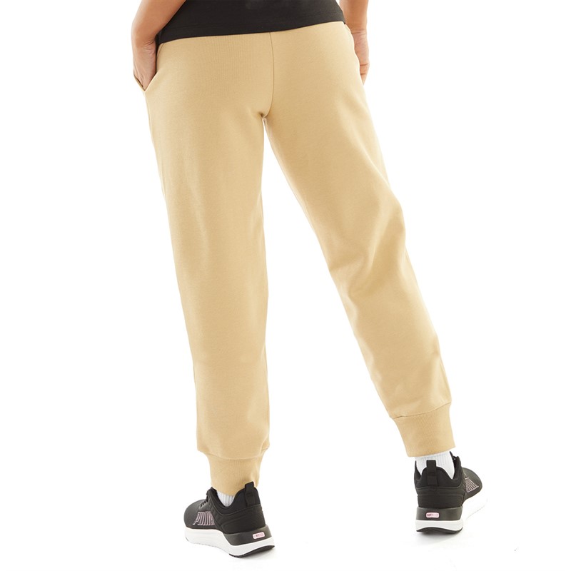 Puma Womens Essentials Sweatpants Sand