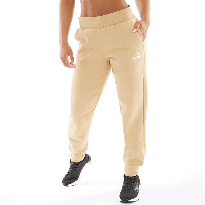 Puma Womens Essentials Sweatpants Sand