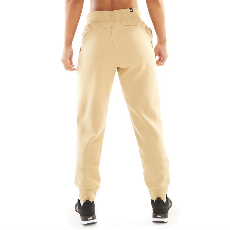 Puma Womens Essentials Sweatpants Sand