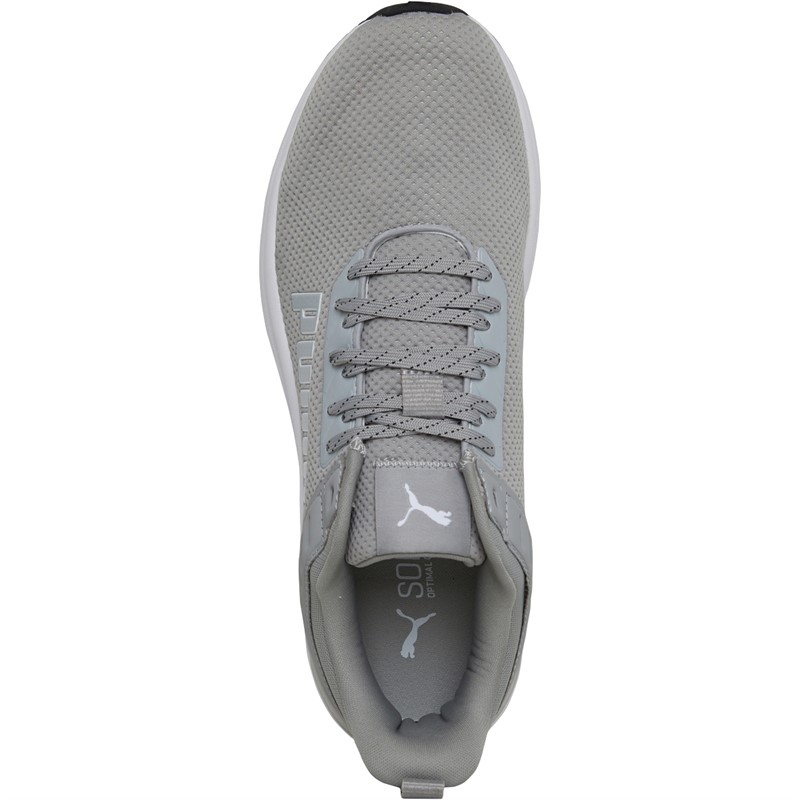 Puma Mens Softride Astro Neutral Running Shoes Grey/White