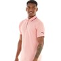 Puma Mens Mattr Bridges Golf Polo Flamingo Pink