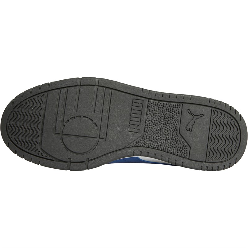 Puma Junior Boys RBD Game Low Trainers Blue/White/Black