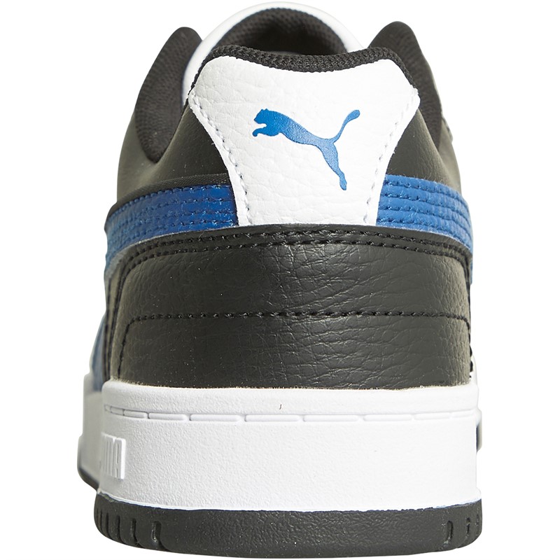 Puma Junior Boys RBD Game Low Trainers Blue/White/Black