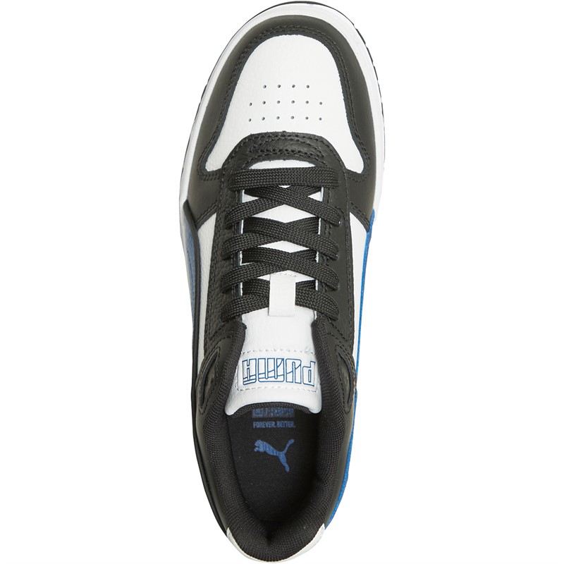 Puma Junior Boys RBD Game Low Trainers Blue/White/Black