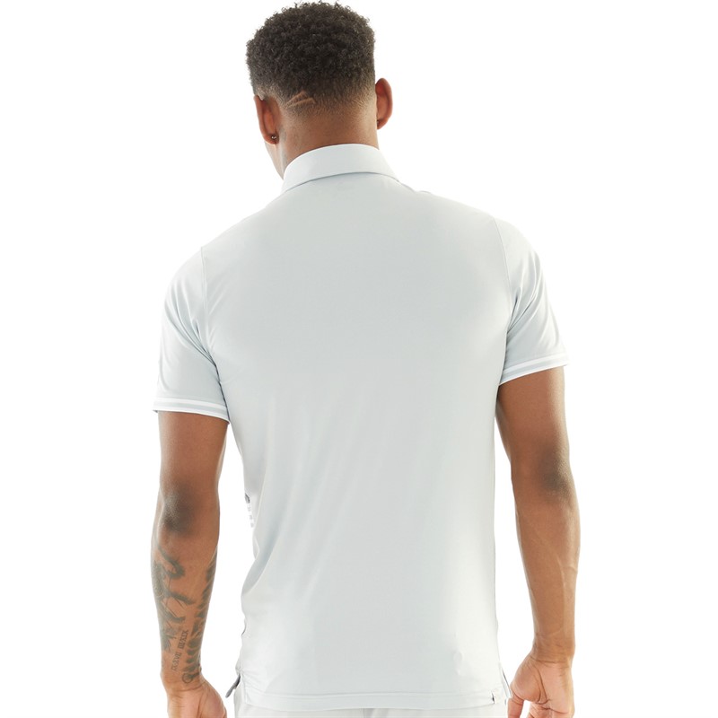 Puma Mens Mattr Track Golf Polo High Rise/Grey