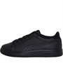Puma Kids Smash 3.0 Leather Trainers Black/Grey