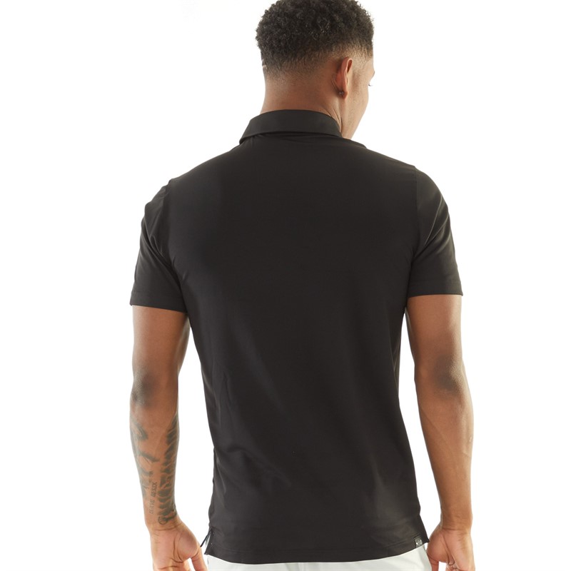 Puma Mens Golf Gamer Polo Black